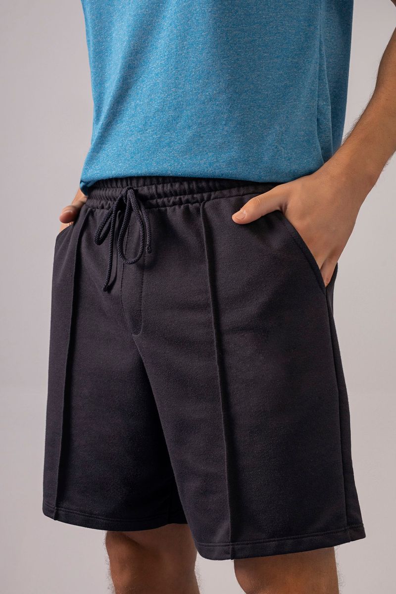 Bermuda-Basica-em-Moletom--Preto--Just-Basic