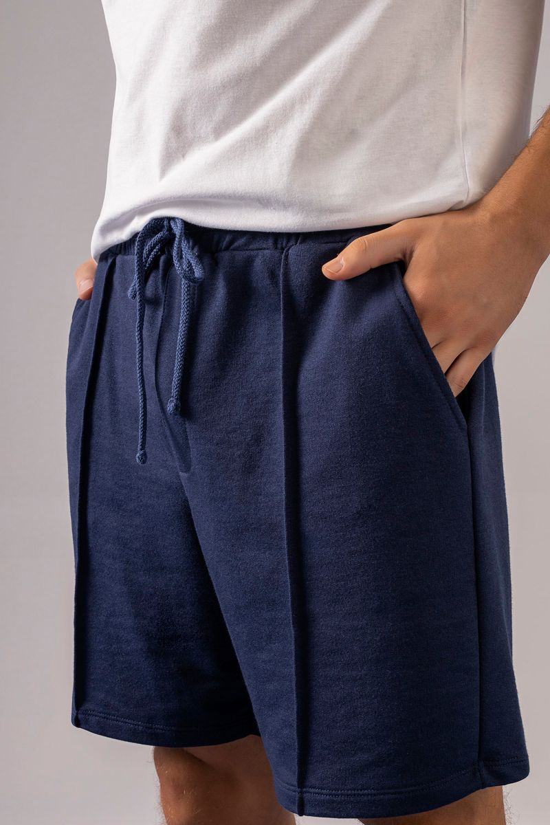 Bermuda-Basica-em-Moletom--Azul--Just-Basic