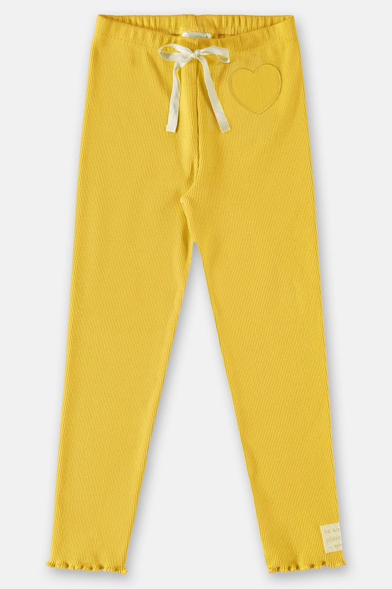 -Calca-Menina-Infantil-Bio-Sustentavel--Amarelo--Up-Baby