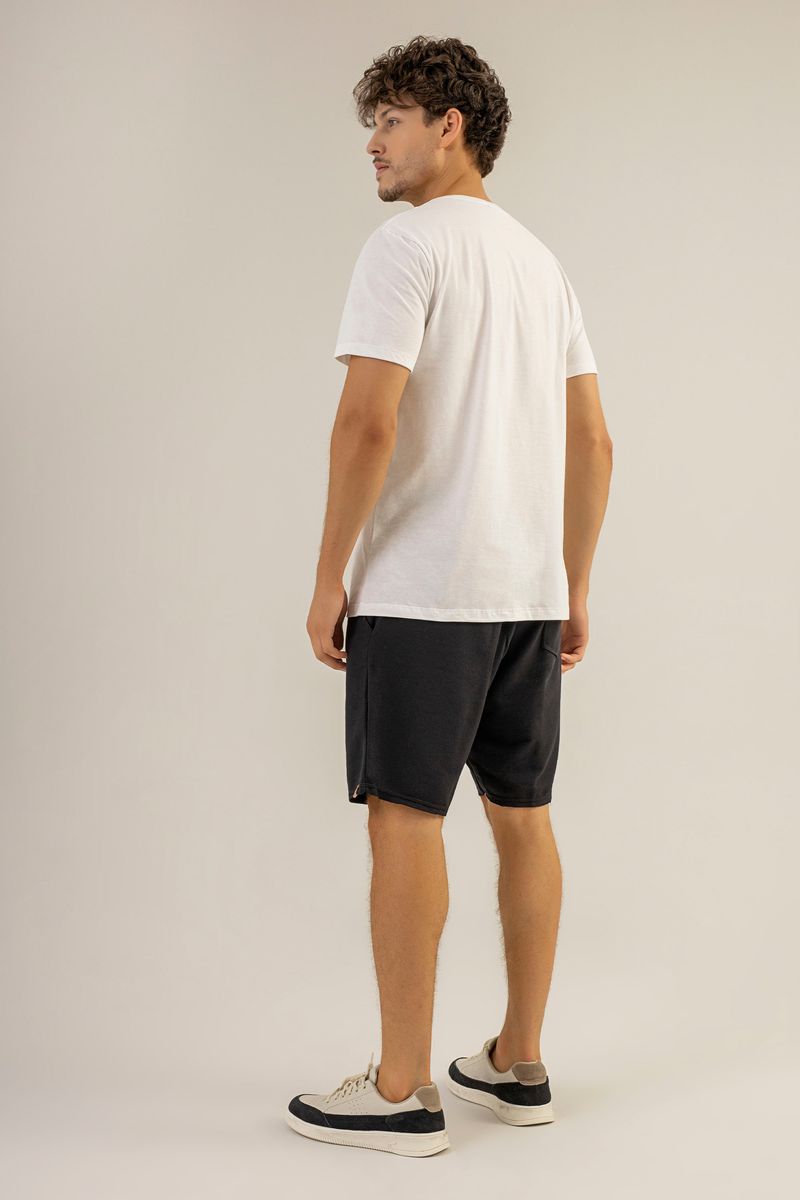 T-Shirt-Masculina-de-Manga-Curta--Branco--The-Philippines-