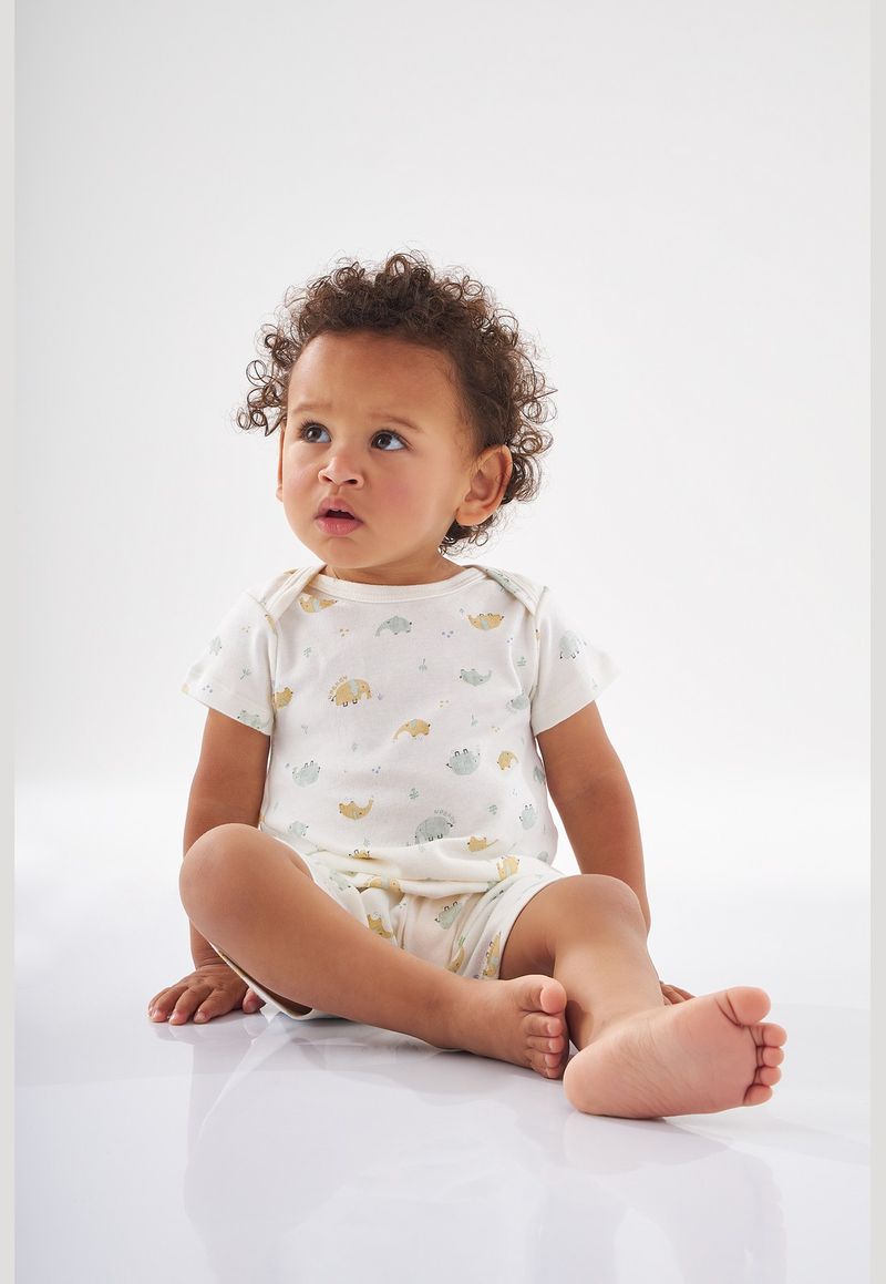 Macacao-Longo-para-Bebe-Menino-em-Suedine--Branco--Up-Baby