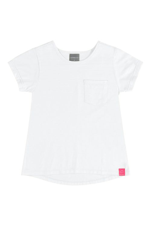 Blusa Mullet Básica Infantil (Branco) Quimby