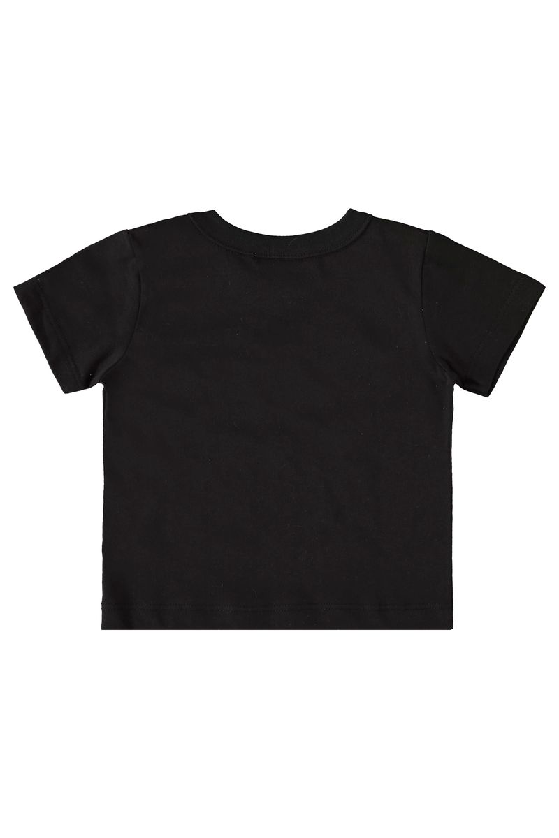 Conjunto-Camiseta-e-Bermuda-Infantil-Menino--Preto--Guloseima