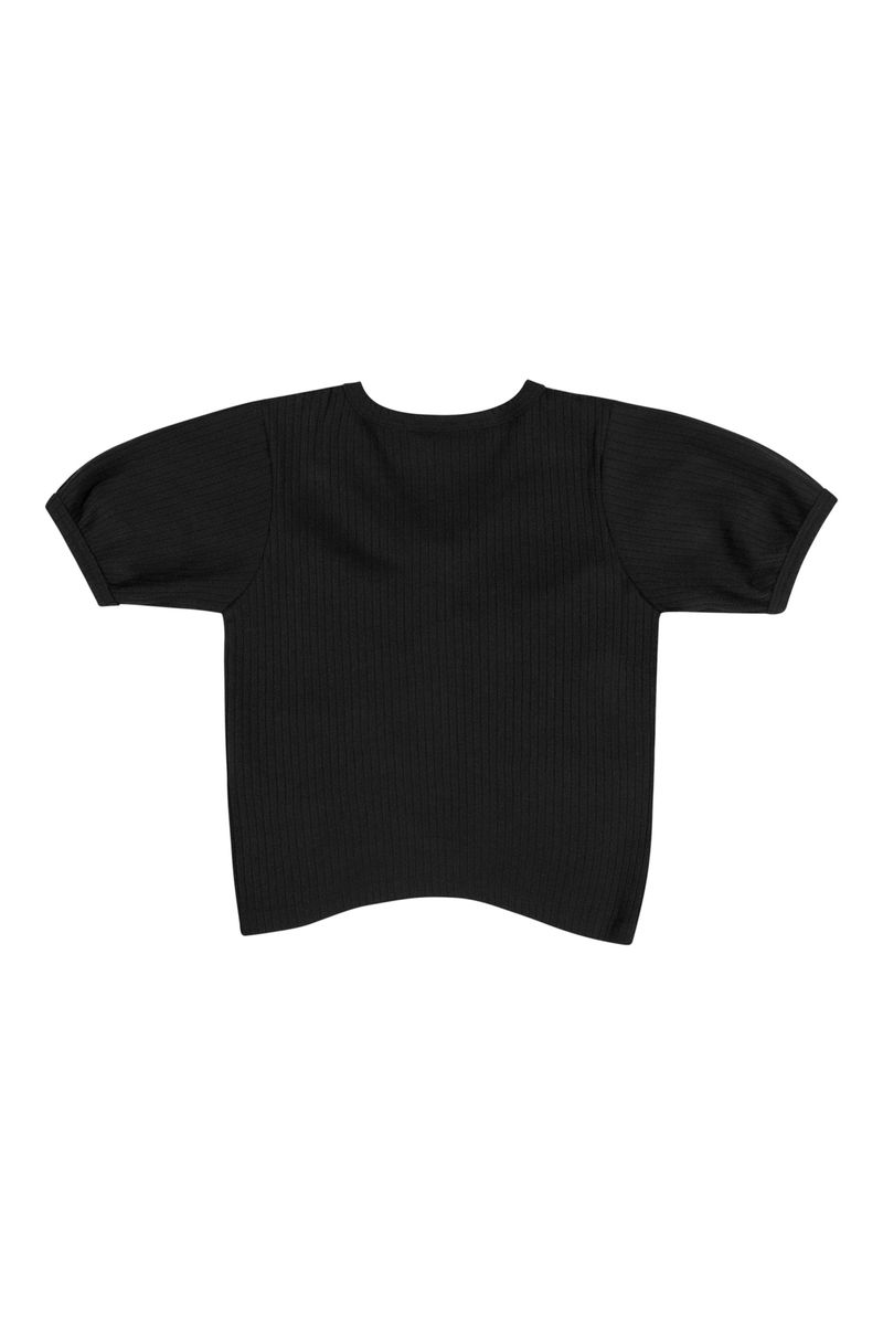 Blusa-Manga-Curta-Infantil-Menina--Preto--Quimby