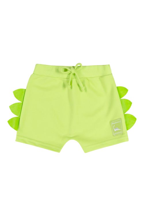 Short Unissex Básico para Bebê (Verde) Quimby