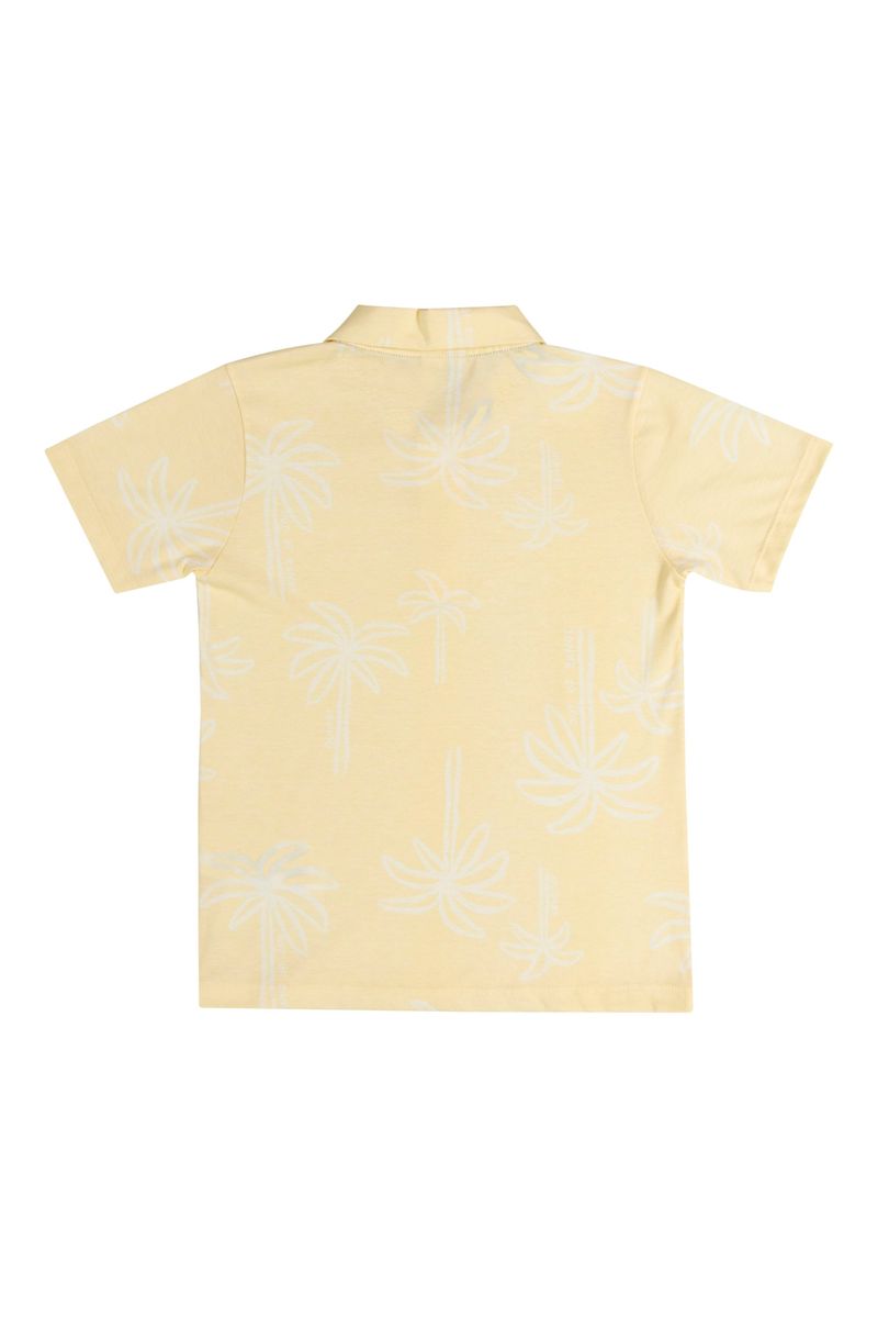 Polo-Palm-Paradise-Infantil-para-Menino--Bege--Quimby