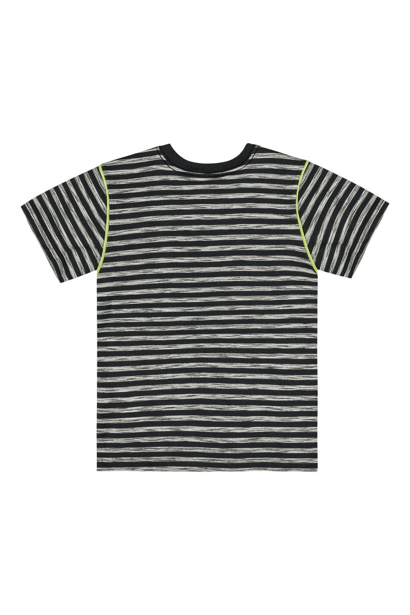 Camiseta-I-m-Genius-Infantil-Listrada--Preto--Quimby