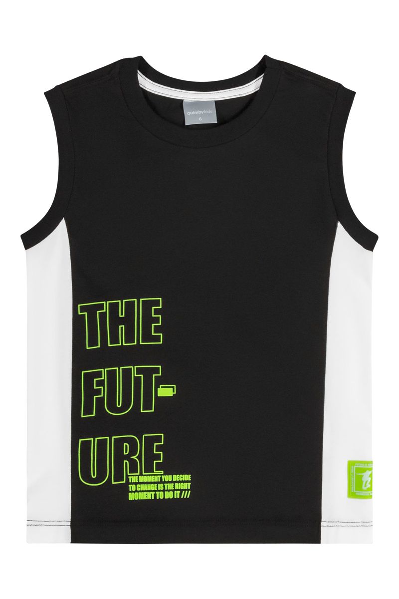Regata-The-Future-Infantil-para-Menino--Preto--Quimby