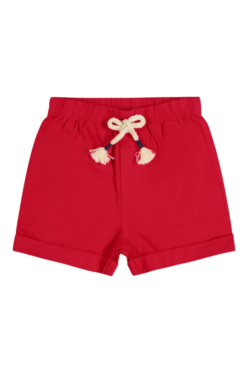 Conjunto-para-Bebe-Menino-com-Camiseta-e-Bermuda--Azul-Marinho--Quimby