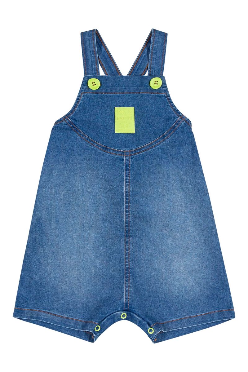 Jardineira-Jeans-para-Bebe-Menino--Azul--Quimby
