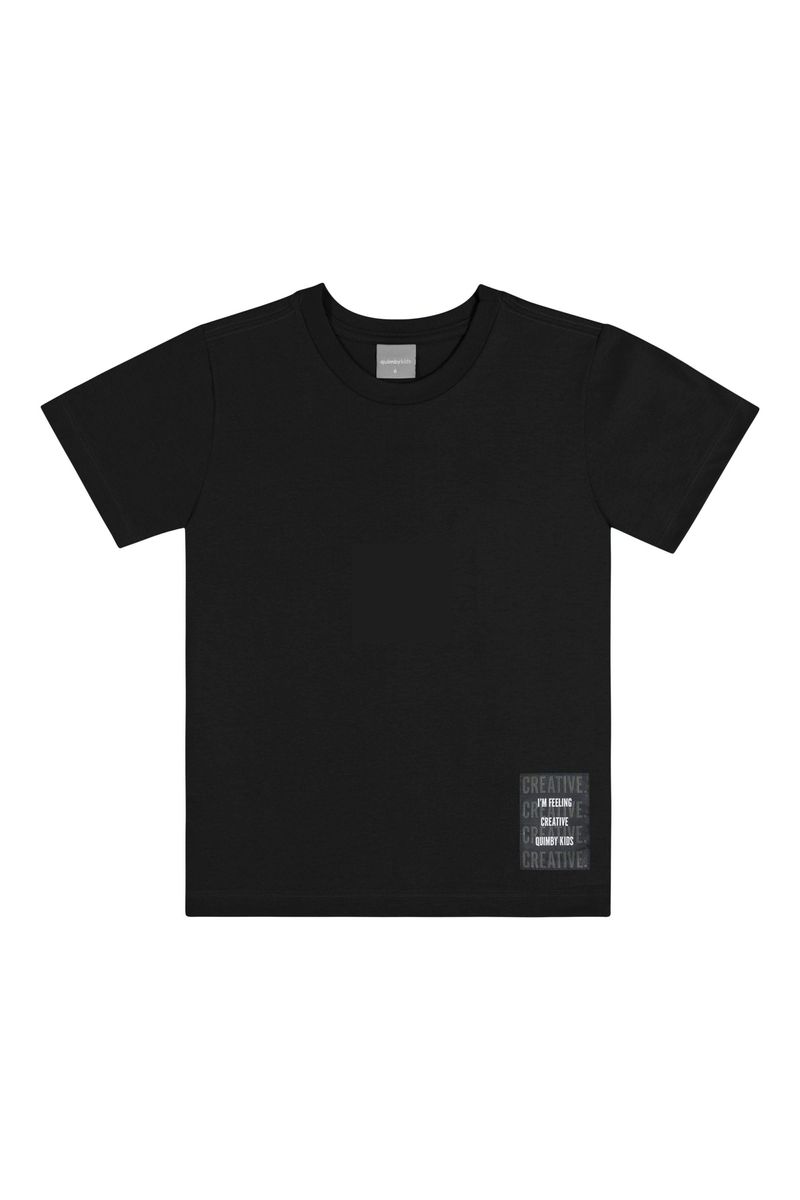 Camiseta-Manga-Curta-Basica-Unissex--Preto--Quimby