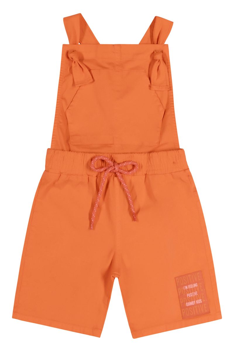 -Jardineira-Infantil-Basica-Unissex--Laranja--Quimby-