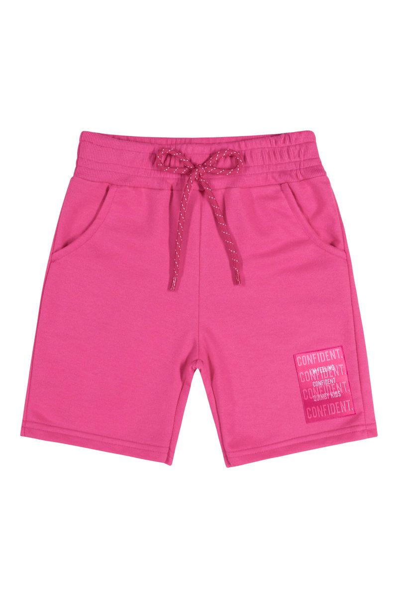 Conjunto-Camiseta-e-Bermuda-Unissex--Rosa--Quimby