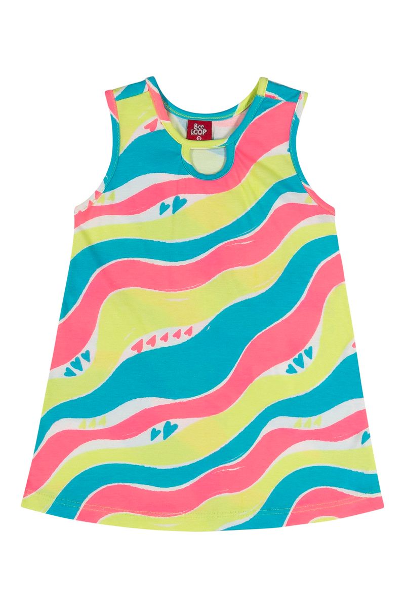Vestido-Regata-Estampado-Bebe--Verde--Bee-Loop