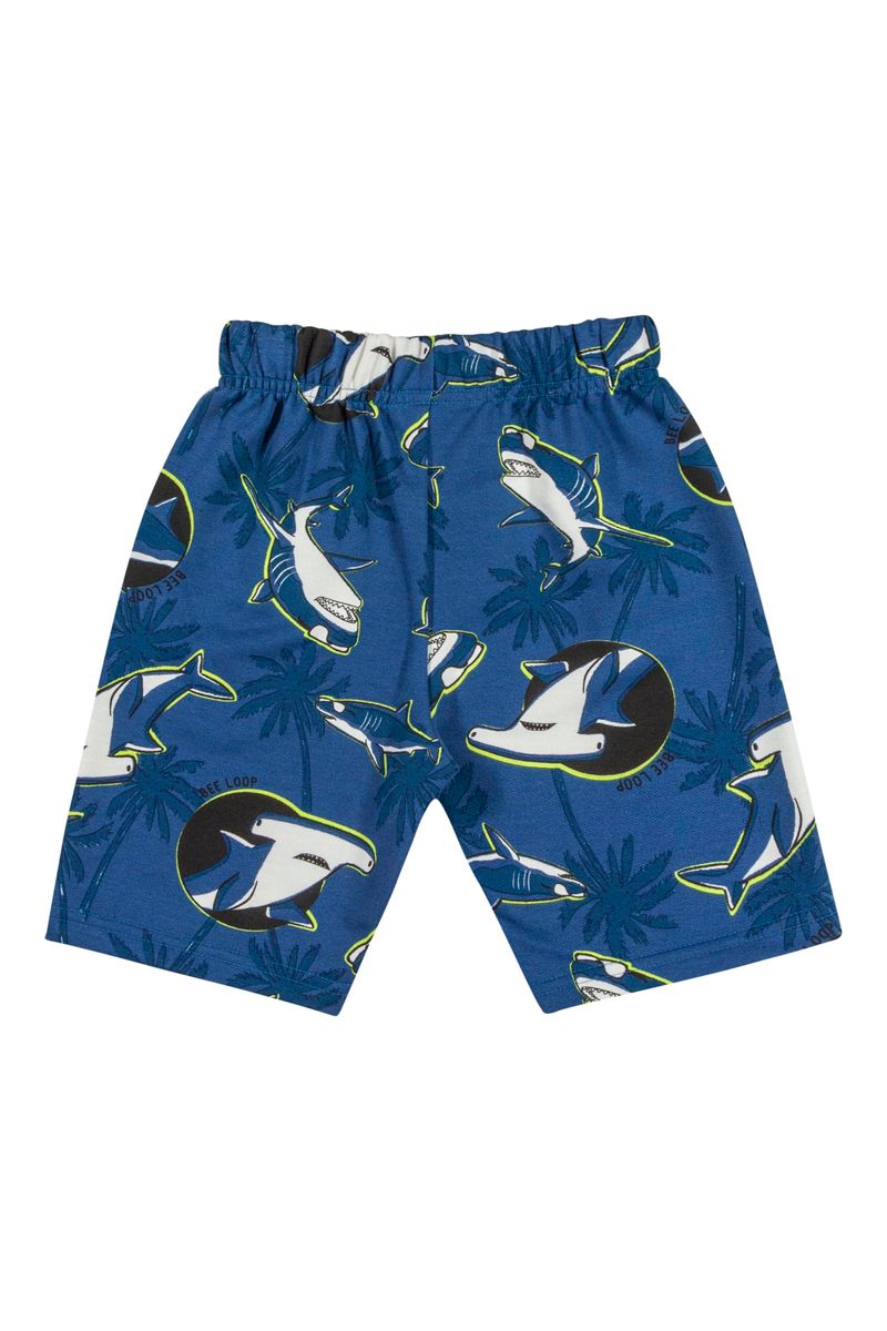Conjunto-Camiseta-e-Bermuda-Shark-Infantil--Azul--Bee-Loop