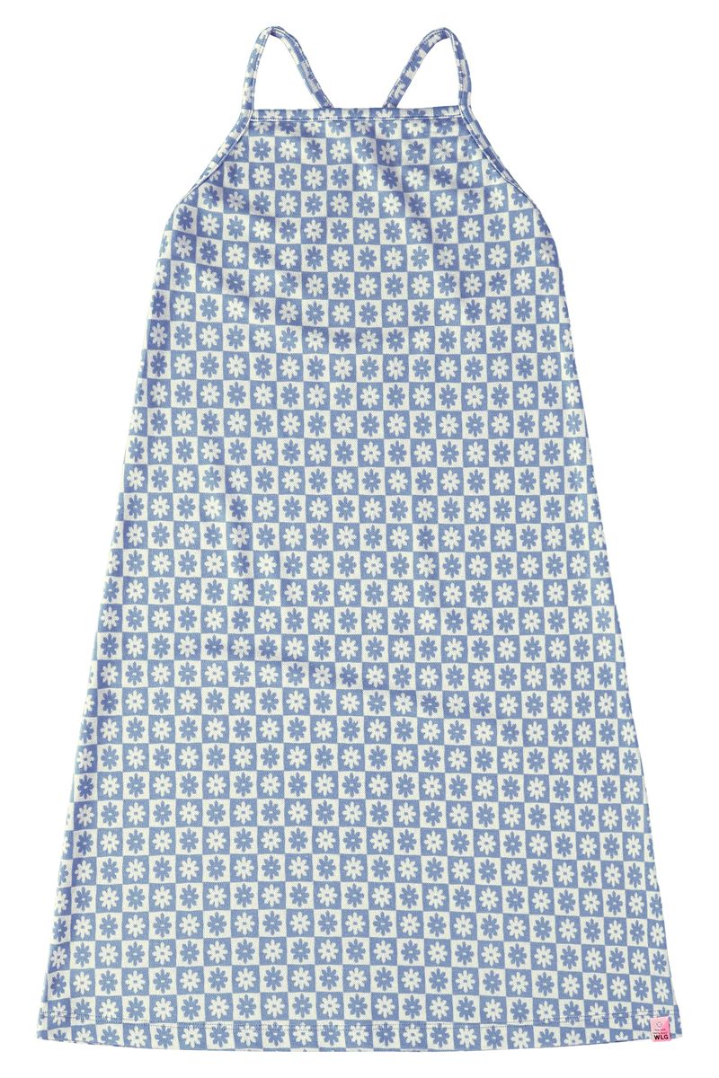 Vestido-Juvenil-Estampado--Azul--Gloss