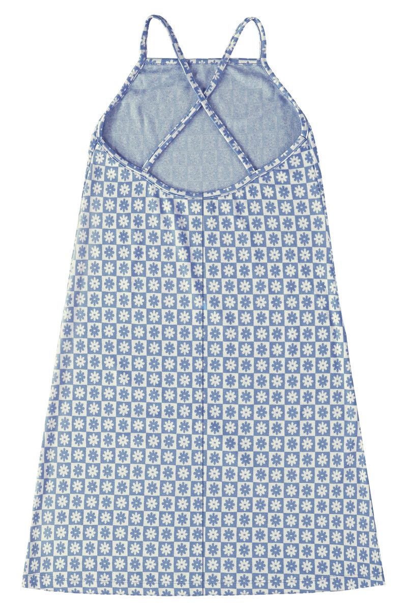 Vestido-Juvenil-Estampado--Azul--Gloss
