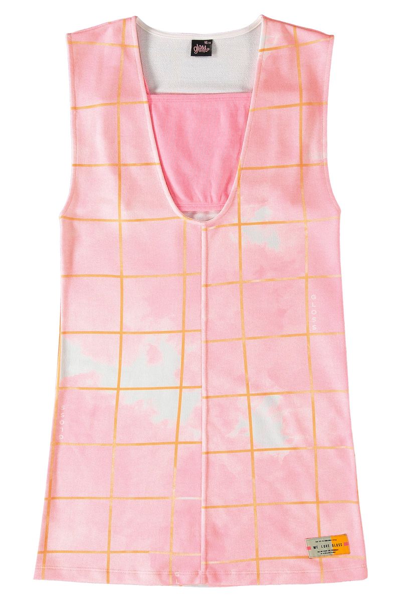 Conjunto-Infantil-Vestido-e-Top--Rosa--Gloss