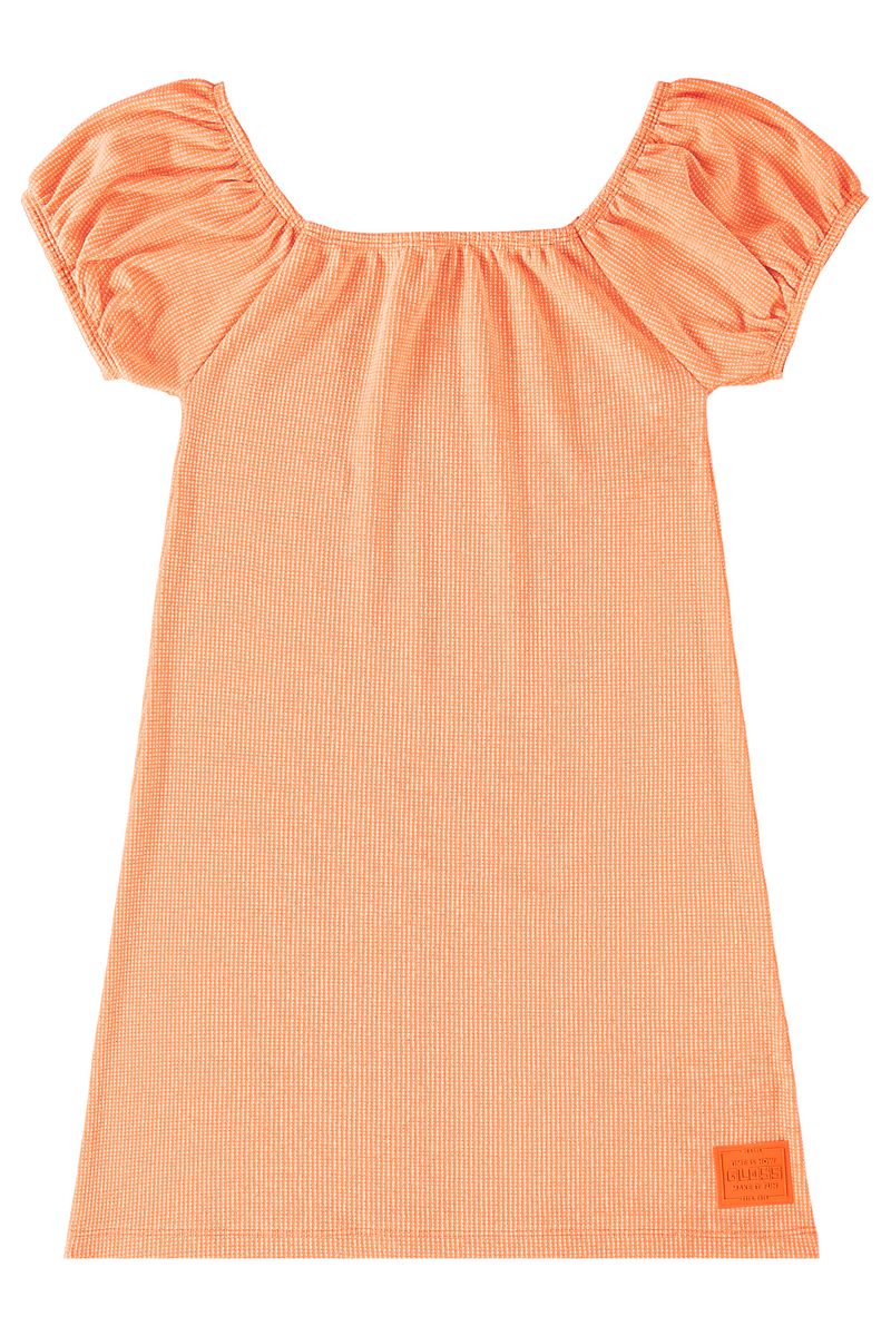 Vestido-Infantil-em-Tricot--Laranja--Gloss