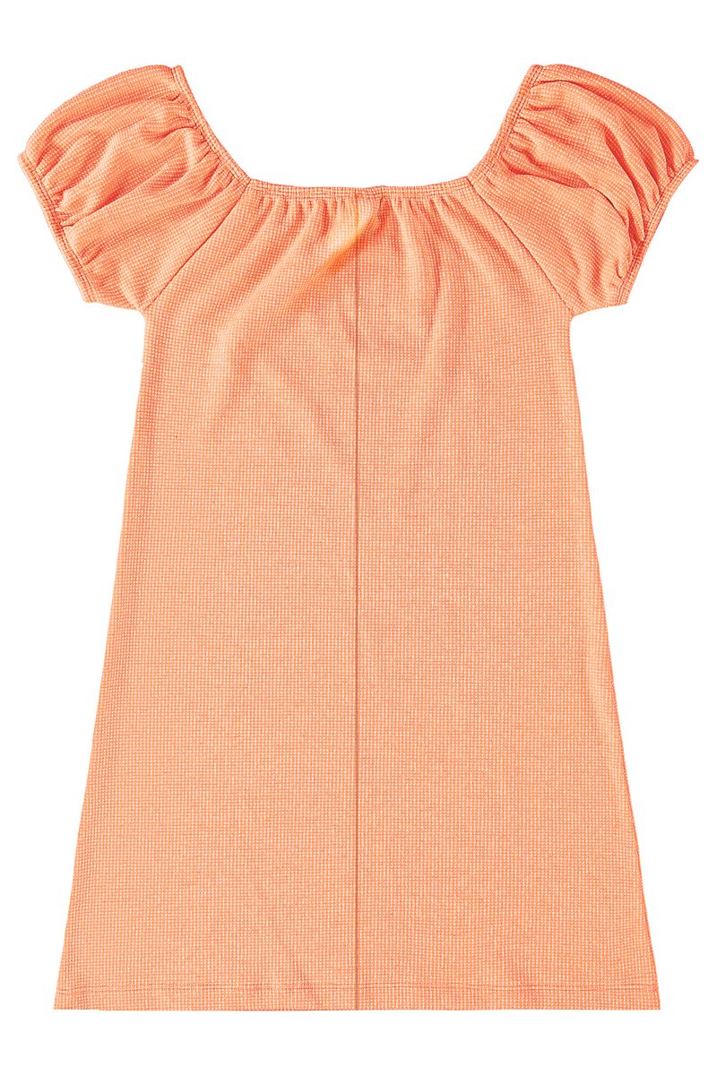 Vestido-Infantil-em-Tricot--Laranja--Gloss