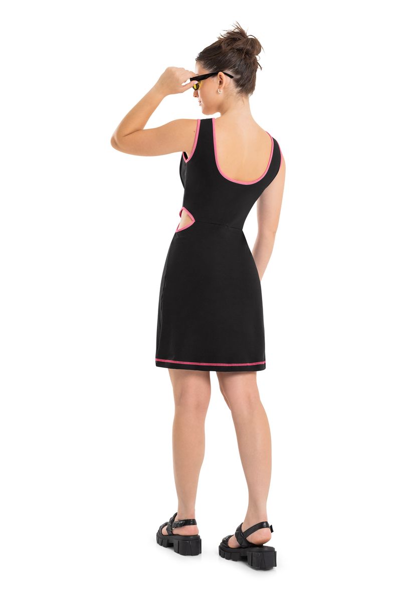 Vestido-Regata-Infantil--Preto--Gloss