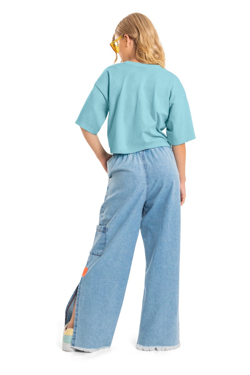 Calca-Wide-Leg-Infantil--Azul--Gloss