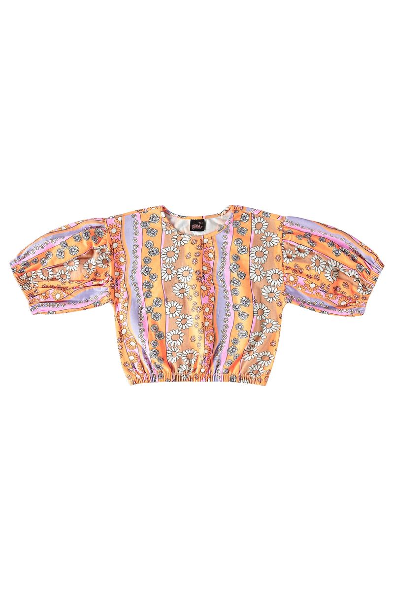 Conjunto-Florido-com-Cropped-e-Short-saia--Laranja--Gloss