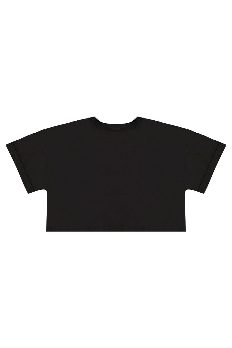 Blusa-Cropped-Manga-Curta-Menina--Preto--Gloss-