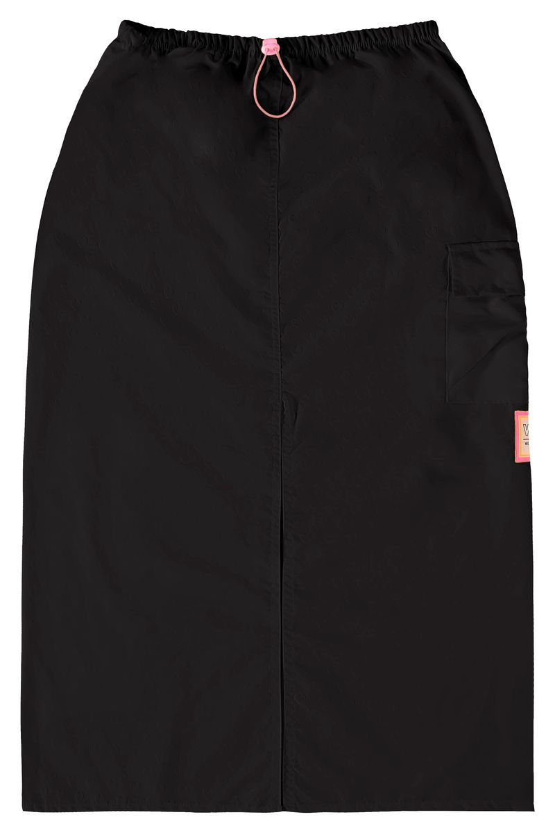 Saia-Cargo-Longa-Infantil--Preto--Gloss