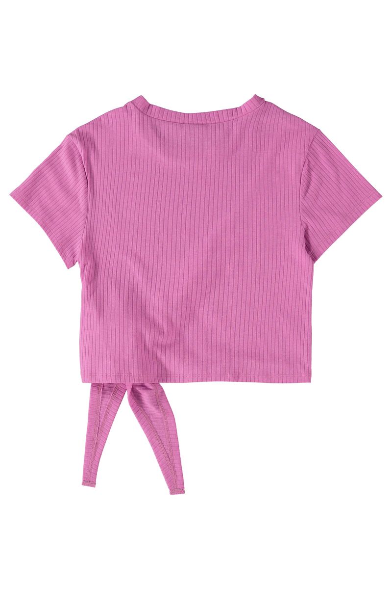 Blusa-Cropped-Manga-Curta-Infantil--Rosa--Gloss
