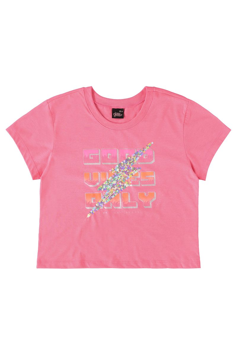 Blusa-Good-Vibes-Only-Juvenil--Rosa--Gloss