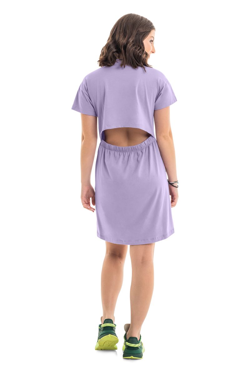 Vestido-Juvenil-em-Cotton--Roxo--Gloss