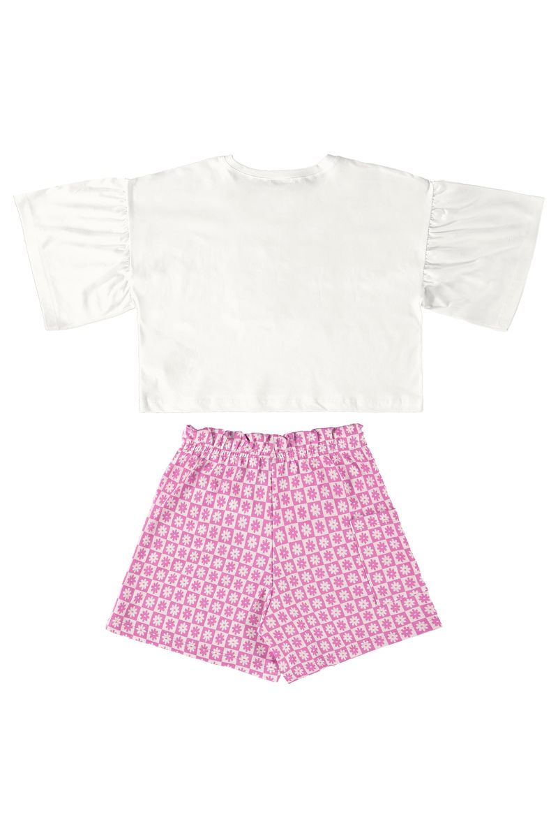 Conjunto-Infantil-Cropped-e-Short--Branco--Gloss