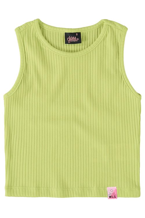 Blusa Regata Básica Infantil (Verde) Gloss