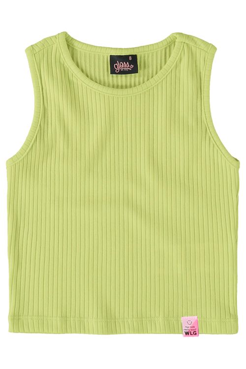 Blusa Regata Básica Infantil (Verde) Gloss