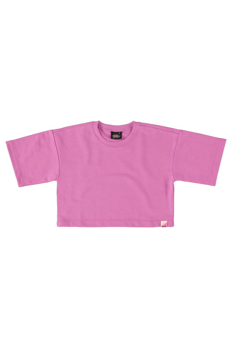 Blusa-Cropped-Infantil-Basica-Infantil--Rosa--Gloss