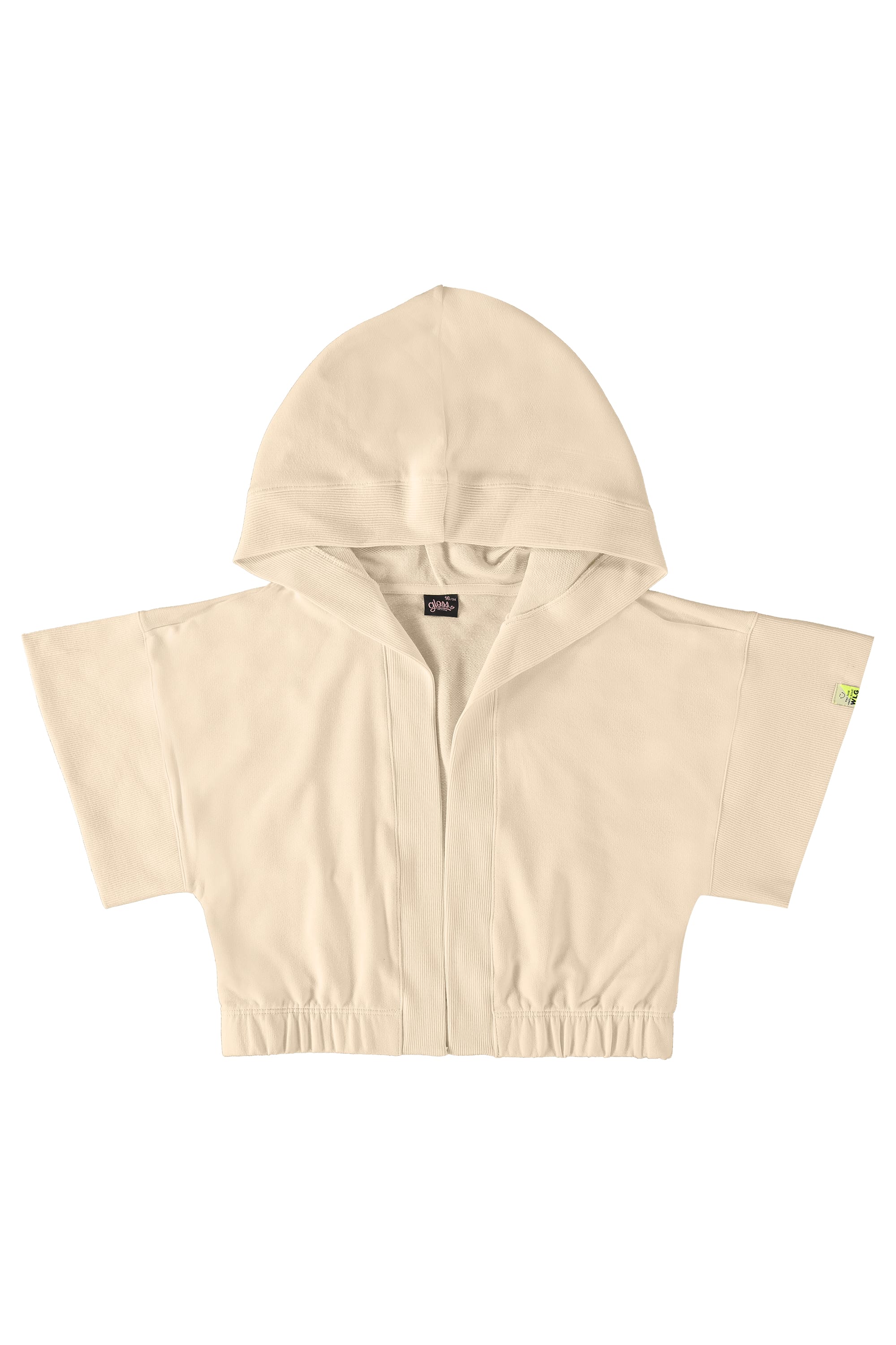 Kimono Oversize Básico Infantil (Amarelo) Gloss