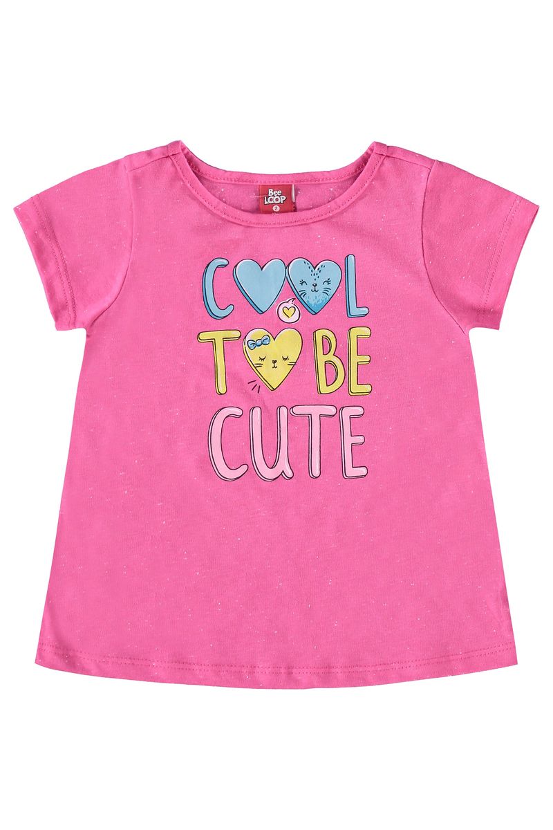 Conjunto-Cool-To-Be-Cute-para-Bebe-Menina--Rosa--Bee-Loop