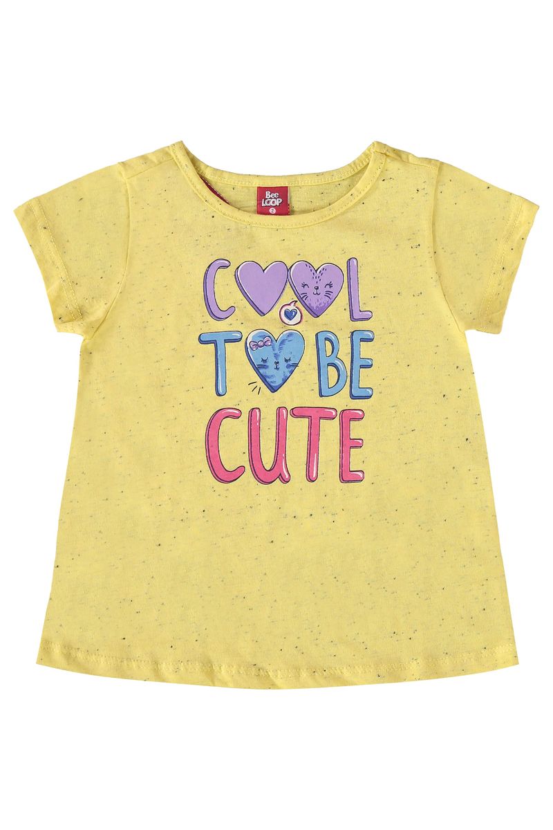 Conjunto-Cool-To-Be-Cute-para-Bebe-Menina--Amarelo--Bee-Loop