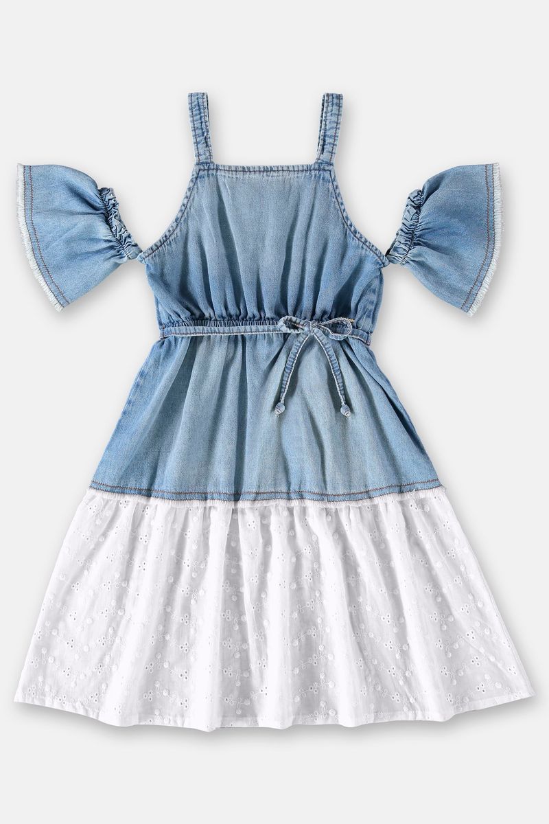 Vestido-Infantil-em-Jeans-e-Laise--Azul--Up-Baby