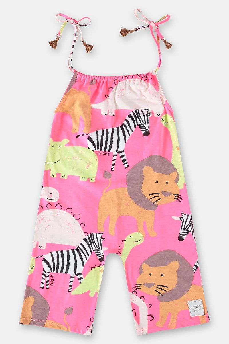 Macacao-Safari-Roar-para-Menina--Rosa--Up-Baby