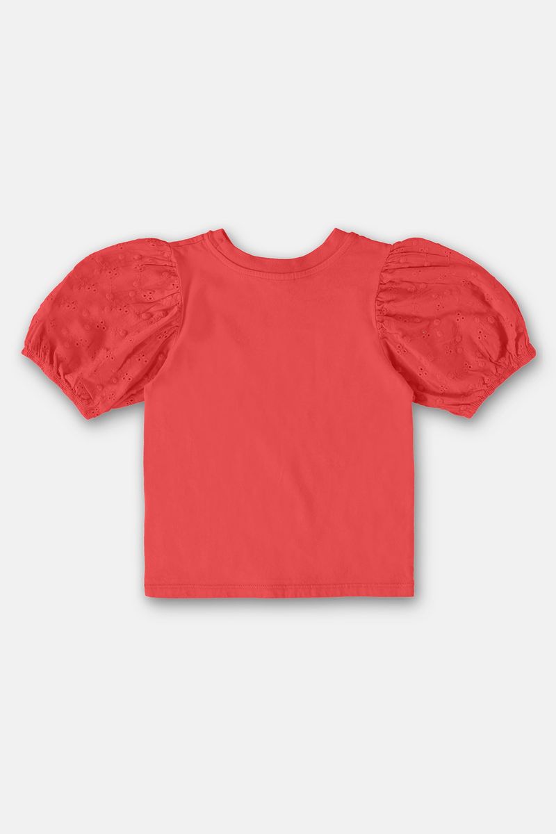 Blusa-Infantil-com-Manga-Bufante--Vermelho--Up-Baby