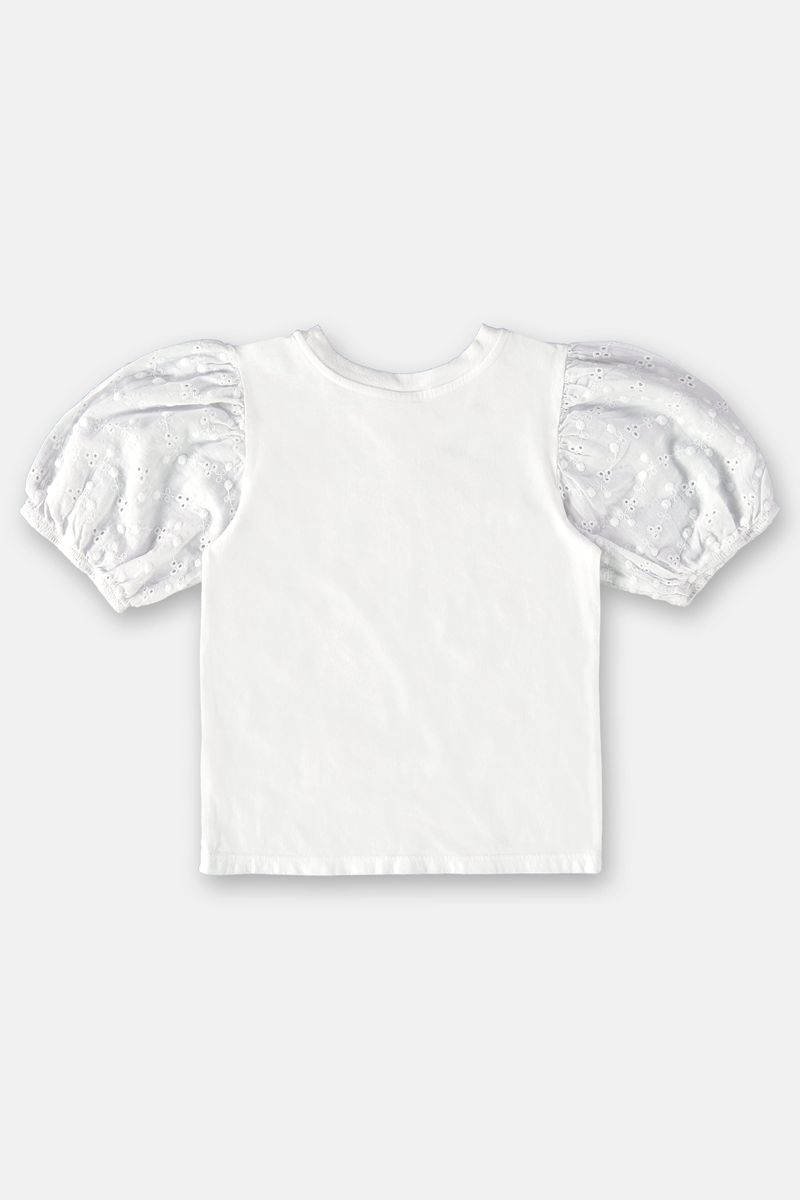 Blusa-Infantil-com-Manga-Bufante--Branco--Up-Baby