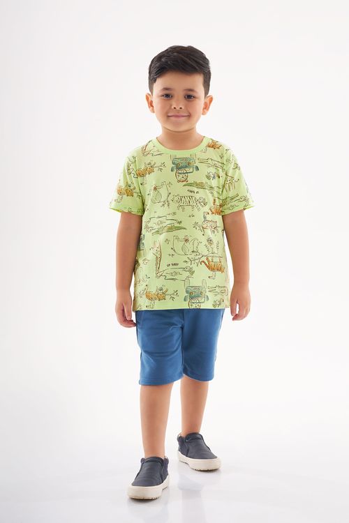 Conjunto Infantil Safari Adventure para Menino (Verde) Up Baby