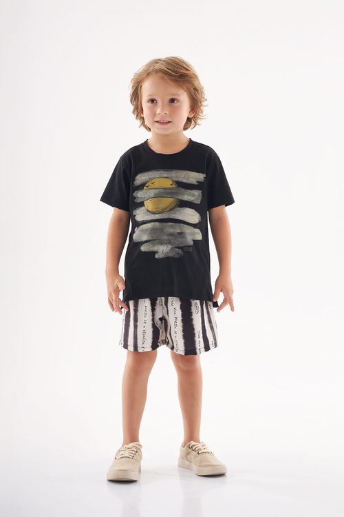 Conjunto Sky Glow Infantil para Meninos (Preto) Up Baby