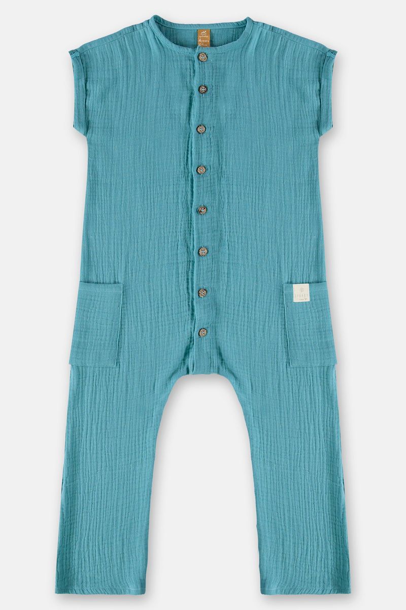 Macacao-Sem-Manga-Infantil-para-Menino--Azul--Up-Baby