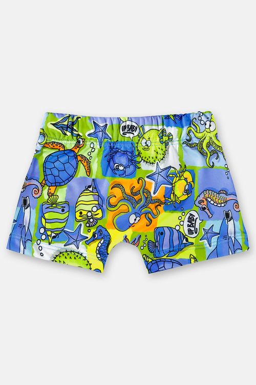 Sunga Boxer Ocean Friends Infantil (Azul) Up Baby