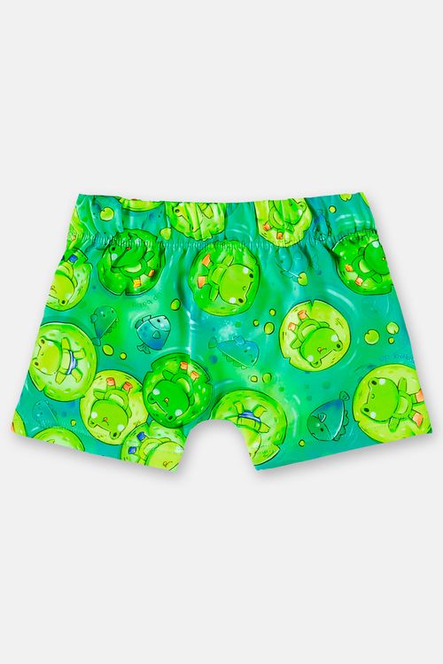 Sunga Boxer Pond Playtime Infantil (Verde) Up Baby