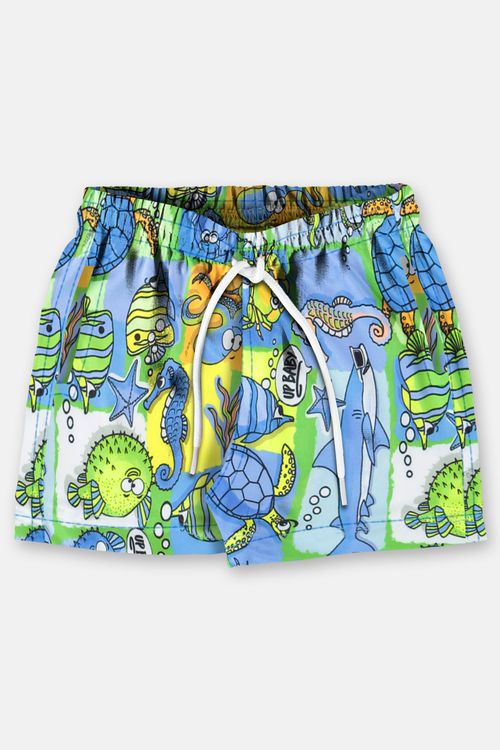 Short Ocean Friends Infantil (Azul) Up Baby