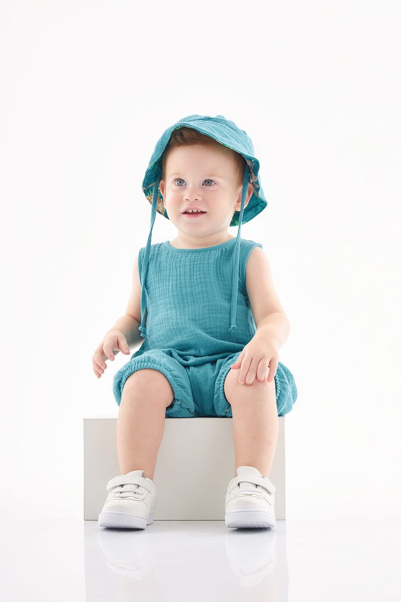 Bucket-Dupla-Face-para-Bebe-Menino--Azul--Up-Baby